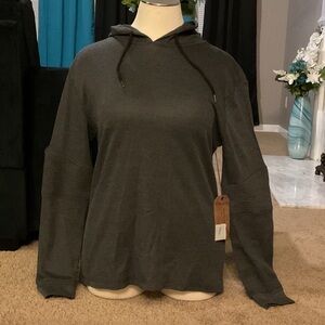Men's Charcoal Hooded Pullover Sweatshirt